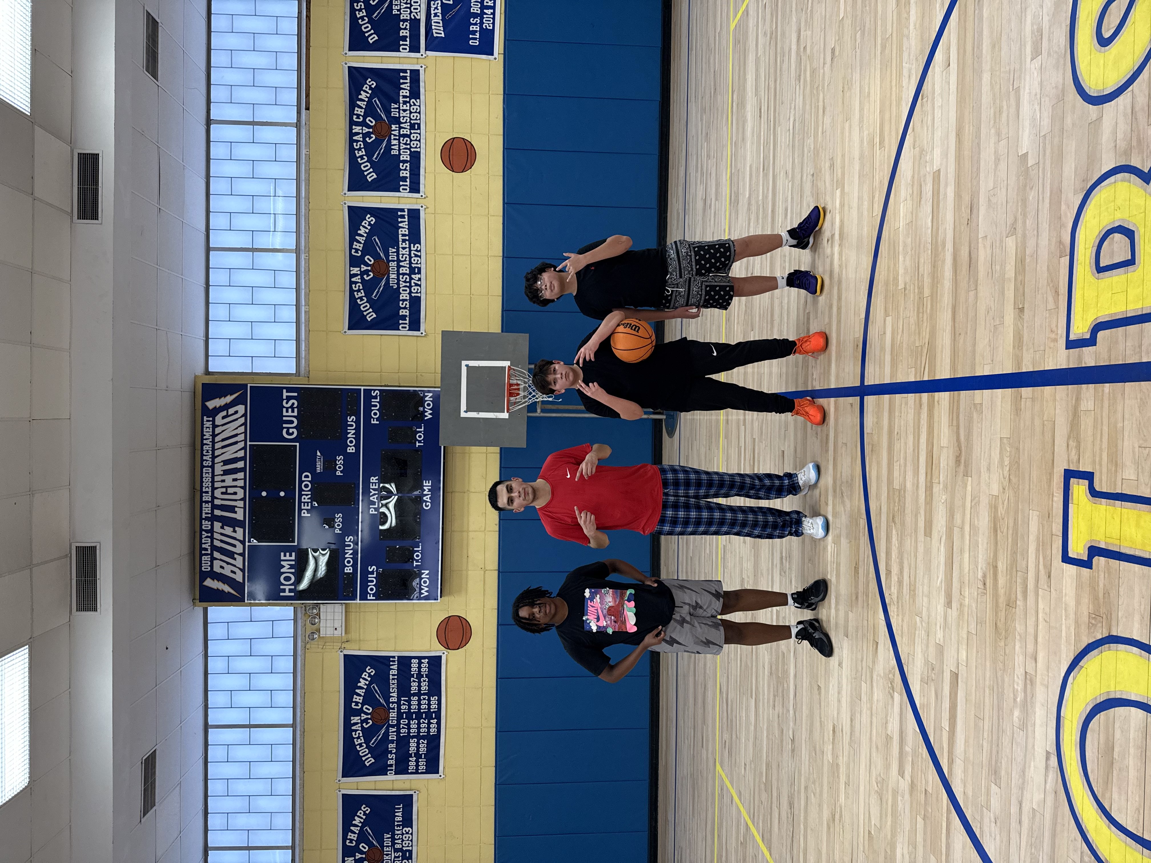 Training with kids